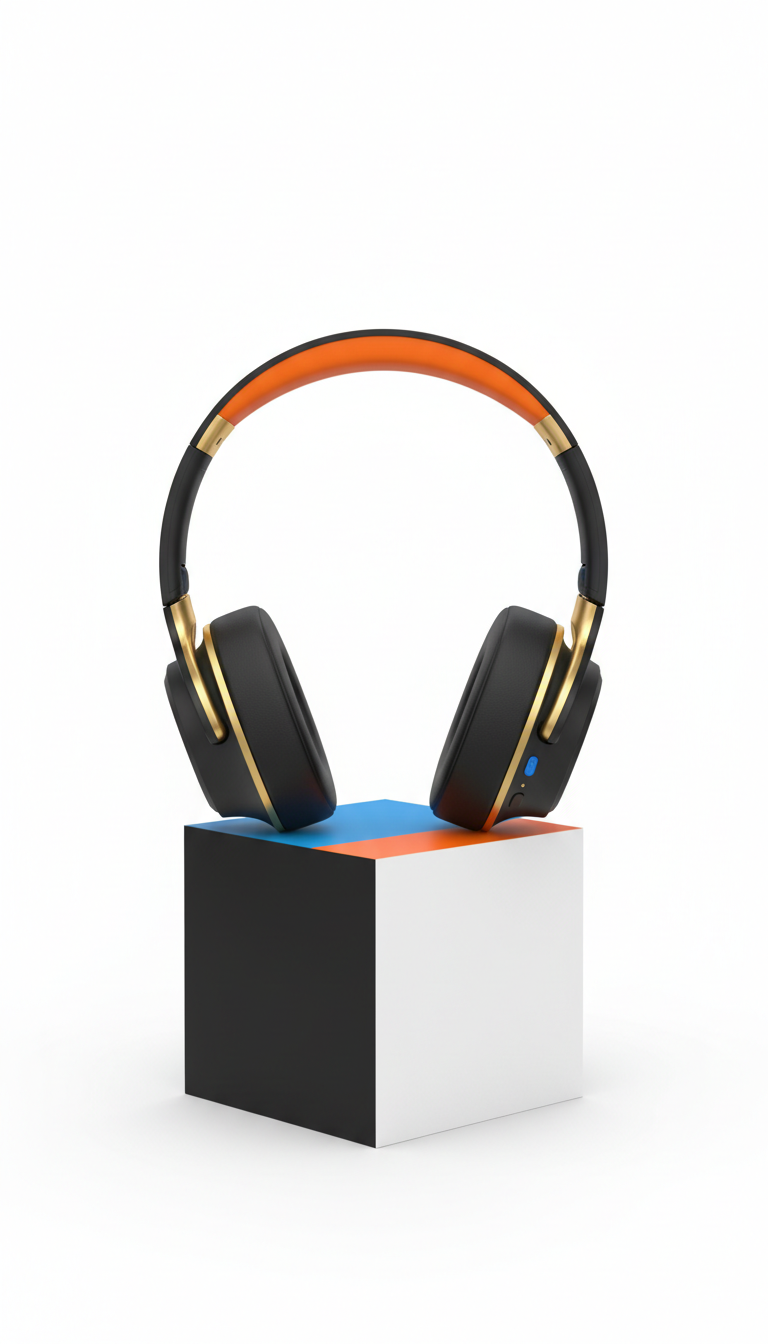Wireless Headphones with Noise Control
