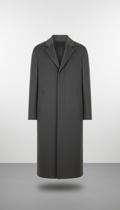 Minimalist Wool Overcoat