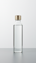 Sleek Glass Water Bottle with Silicone Sleeve